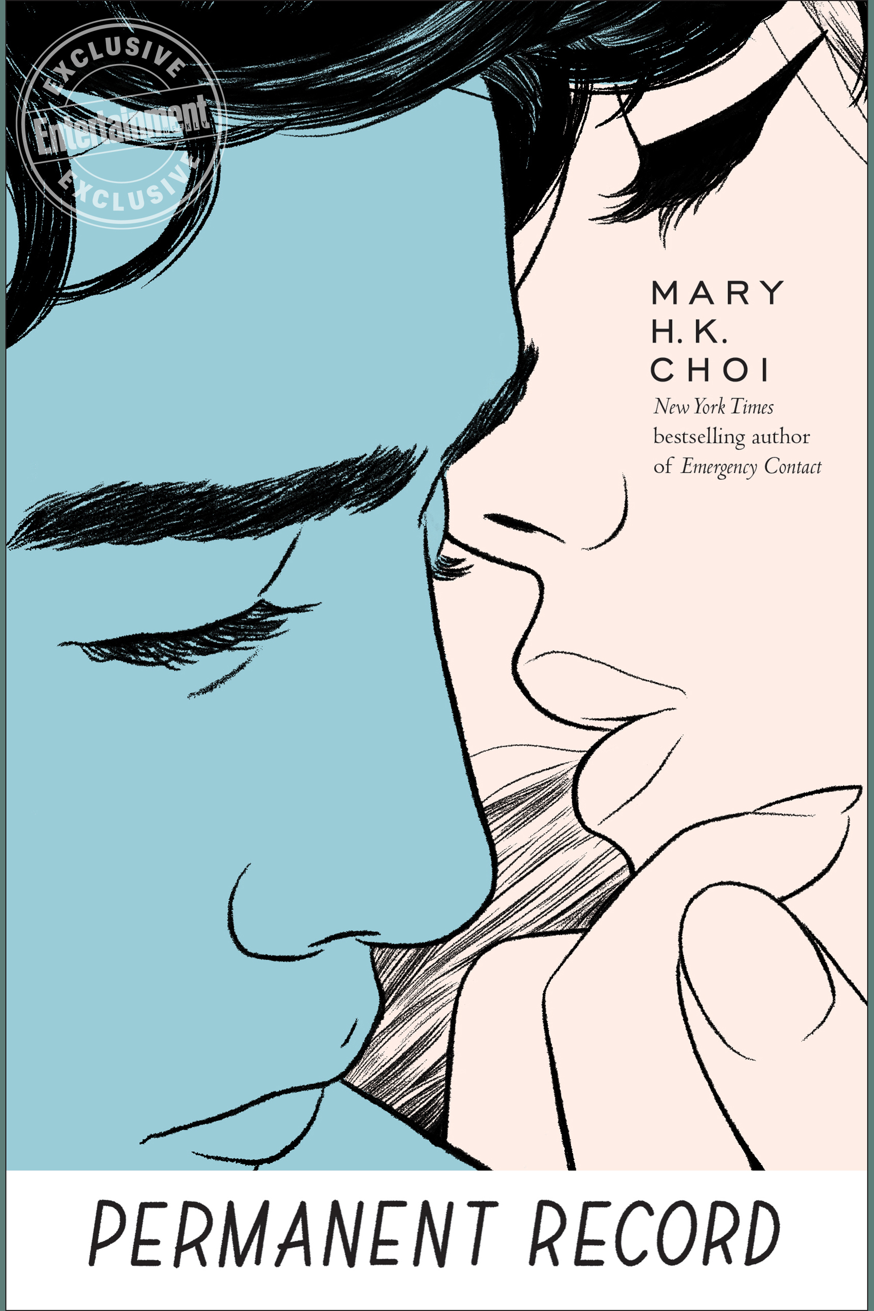 Permanent Record book cover