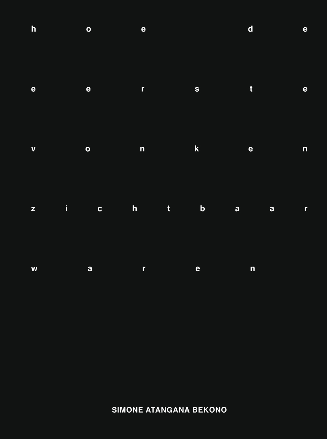 How the first sparks became visible book cover