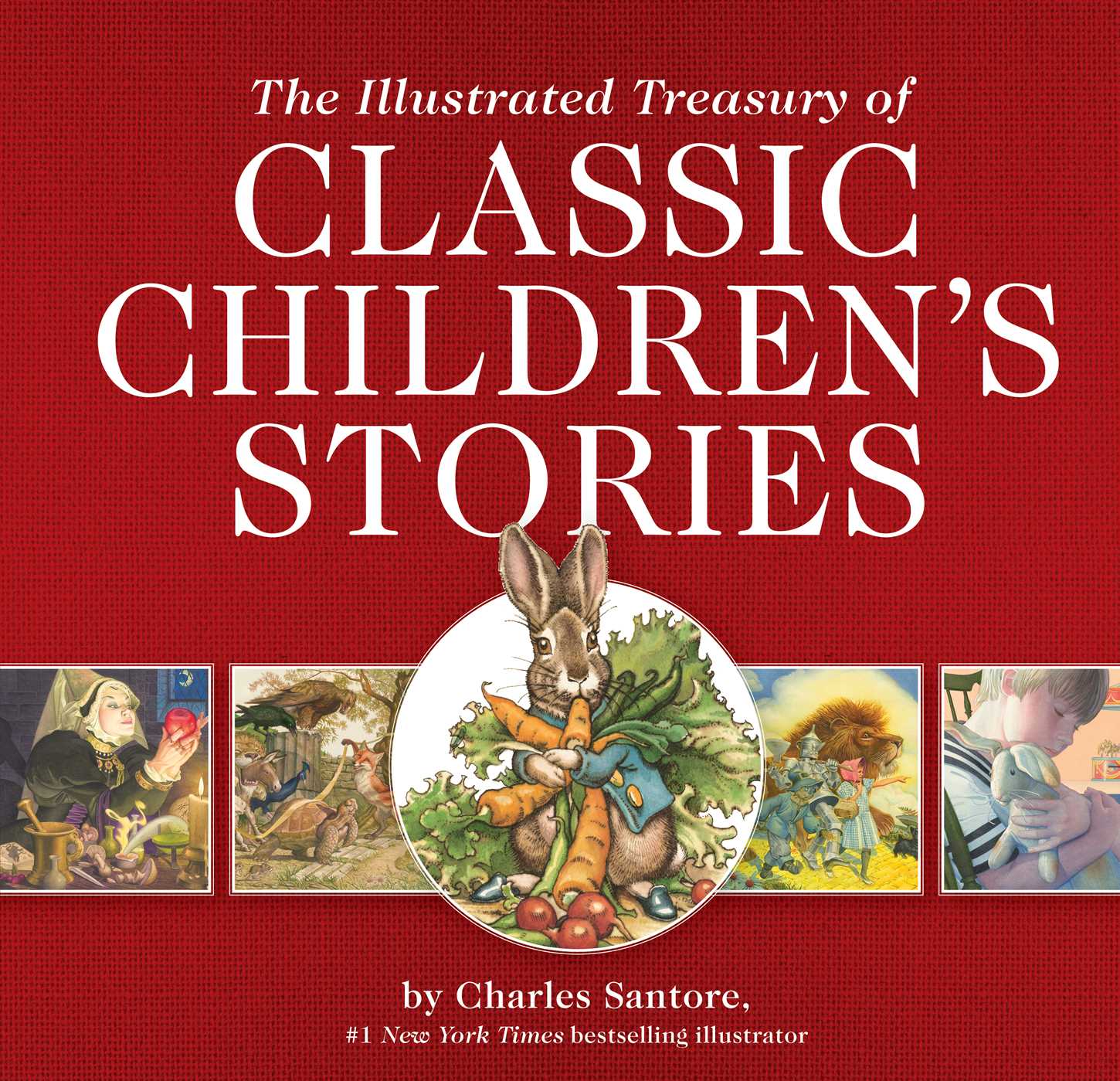 The Illustrated Treasury of Classic Children's Stories book cover