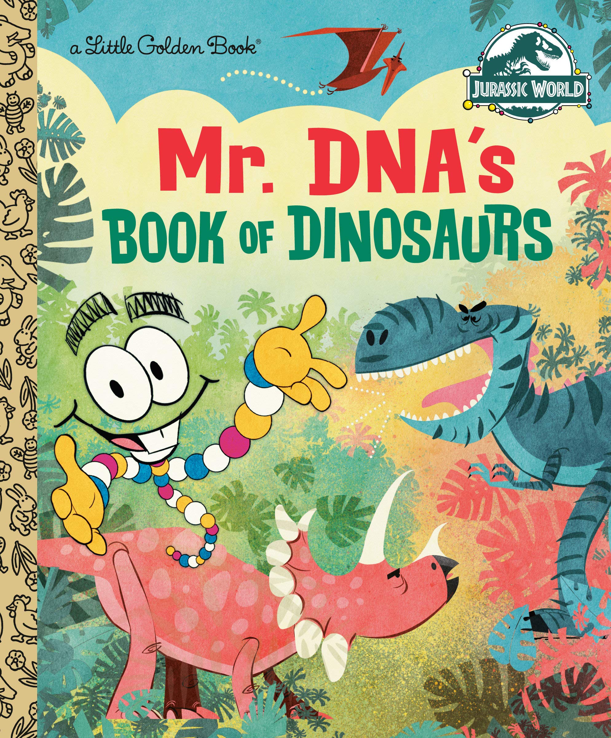 Mr. DNA's Book of Dinosaurs book cover