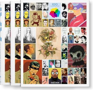 100 Illustrators, 2 Vol. book cover