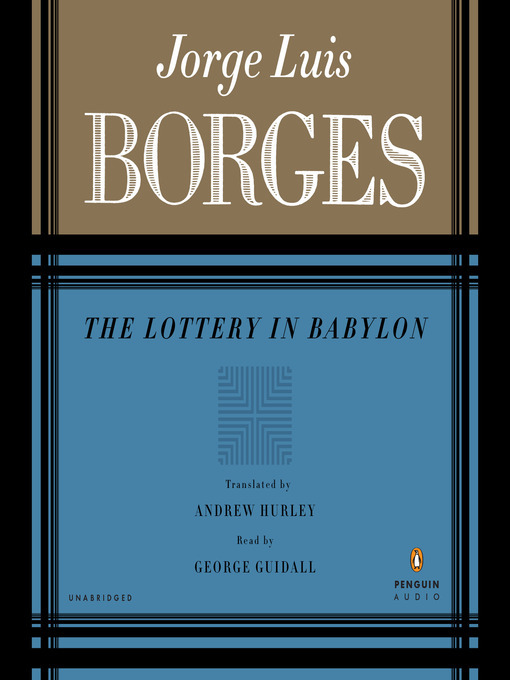 The Lottery in Babylon book cover