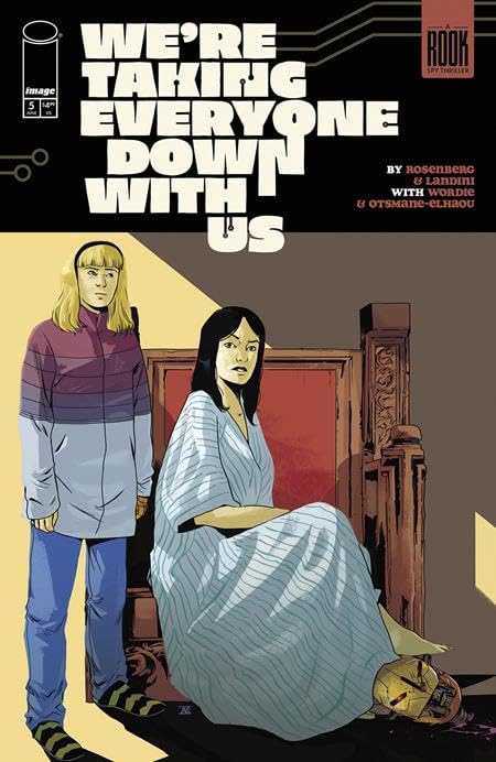 We're Taking Everyone Down With Us book cover 1