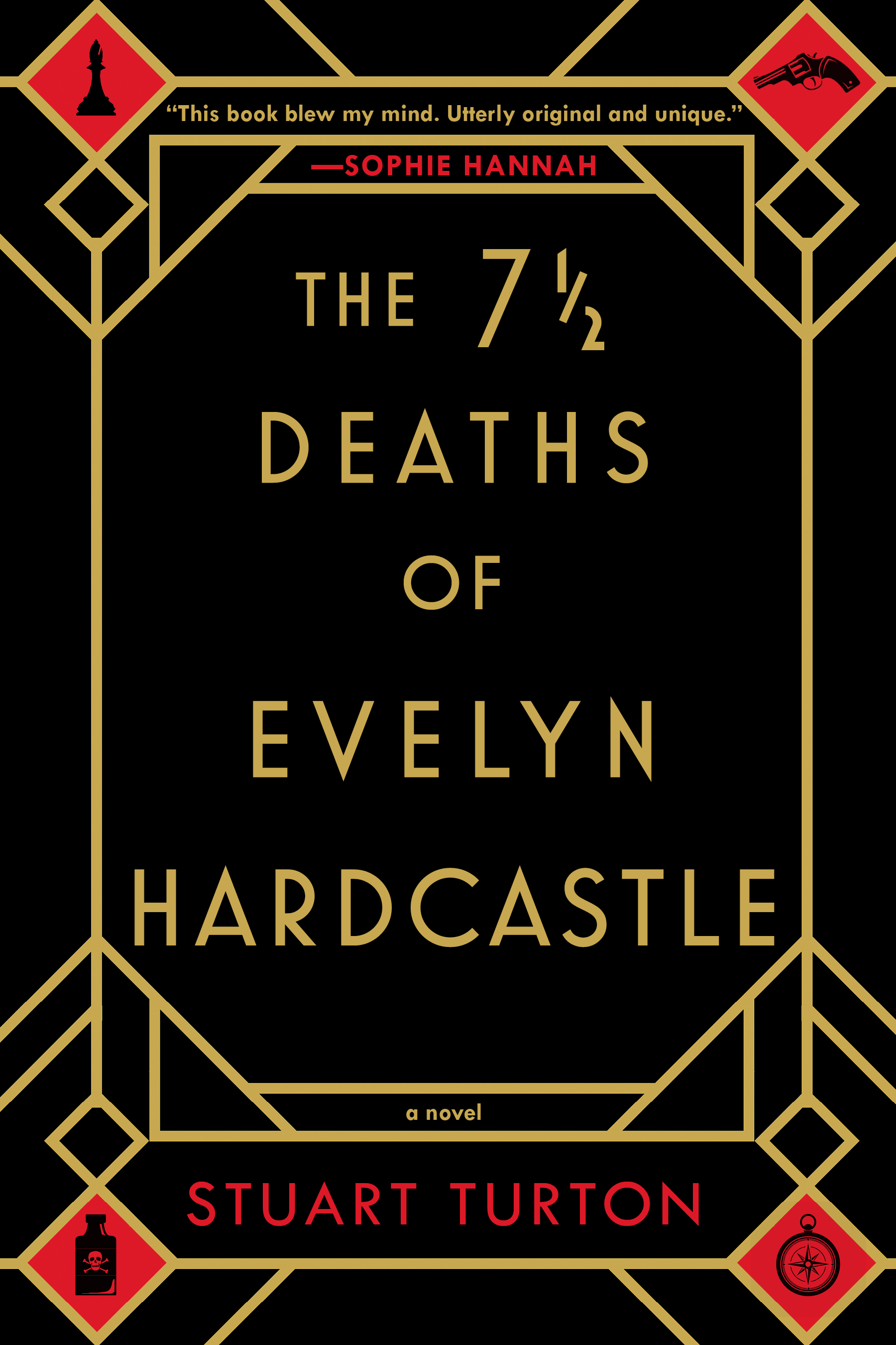 The 7 1/2 Deaths of Evelyn Hardcastle book cover