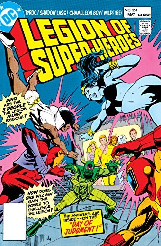 Legion of Super-Heroes (1980) book cover 2