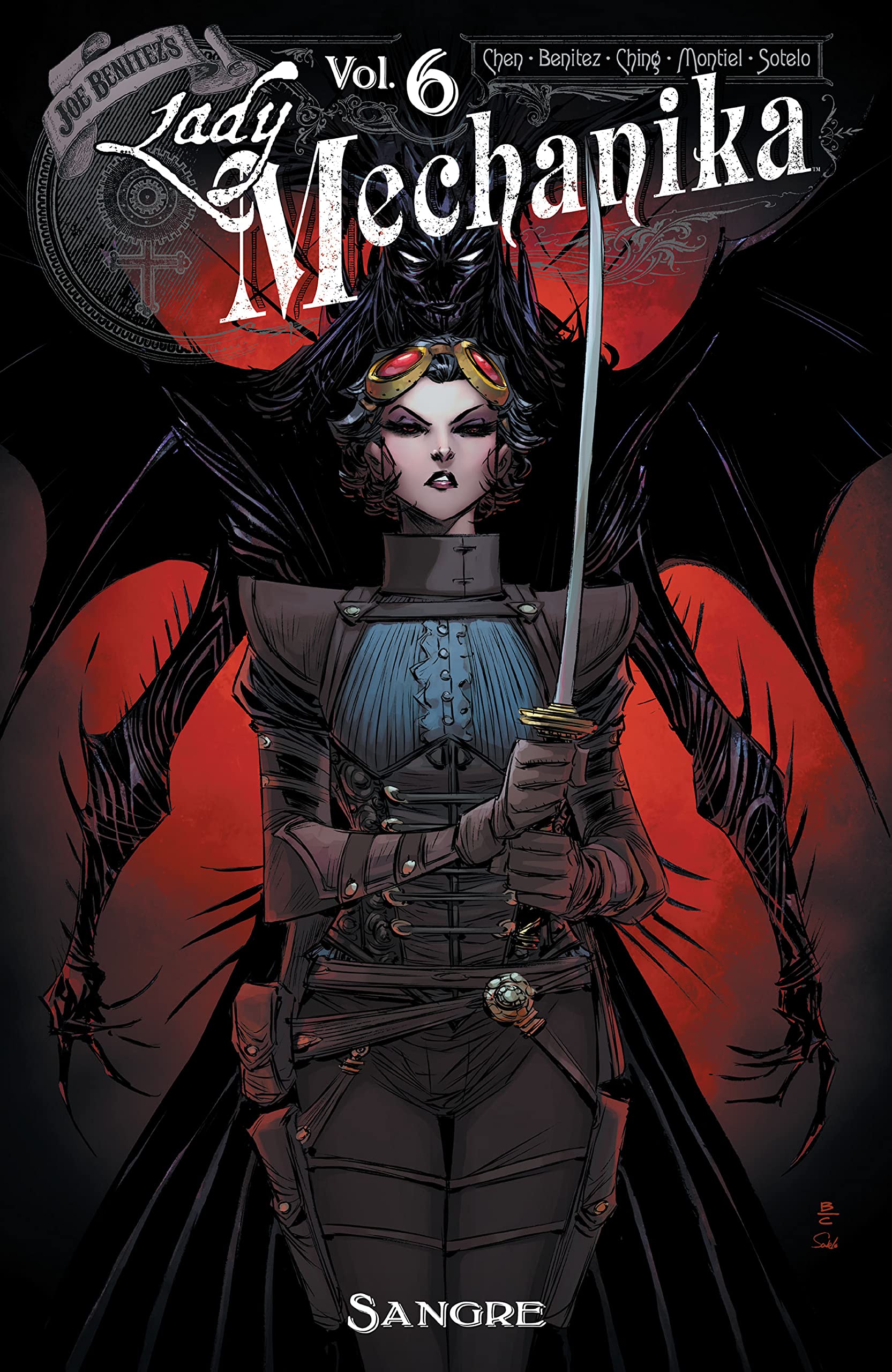 Lady Mechanika Vol. 6 book cover