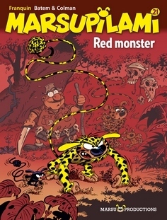 Red monster book cover