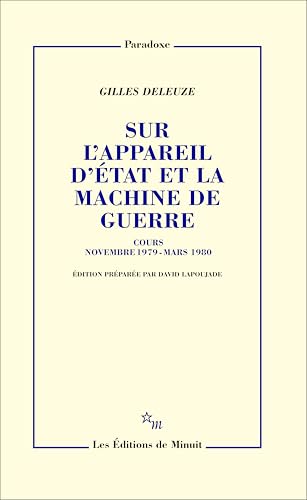 Sur l'appareil d'État et la machine de guerre book cover