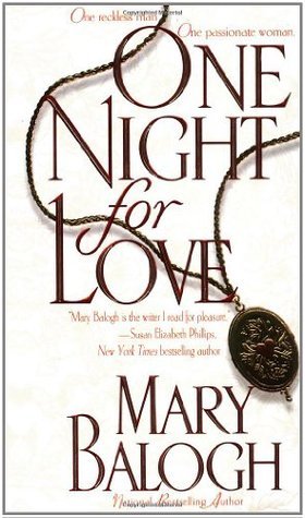 One Night for Love book cover