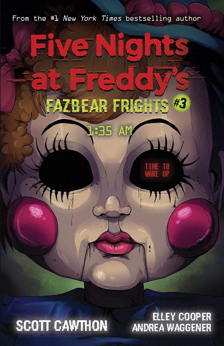 Five Nights at Freddy’s: Fazbear Frights book cover 3