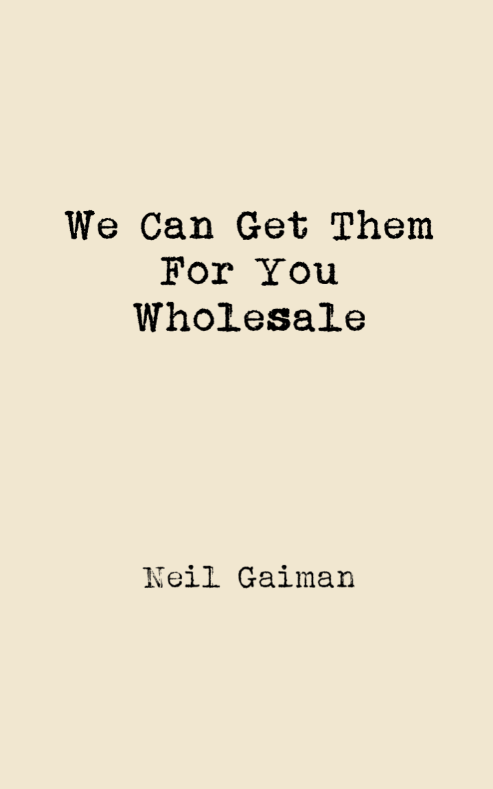 We Can Get Them For You Wholesale book cover
