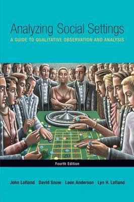 Analyzing Social Settings book cover