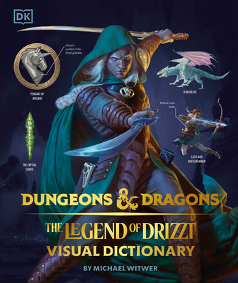 Dungeons and Dragons The Legend of Drizzt Visual Dictionary book cover