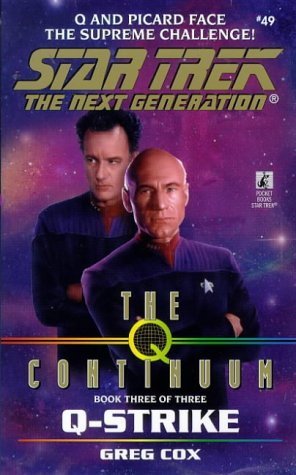 Star Trek: The Next Generation: The Q Continuum book cover 3
