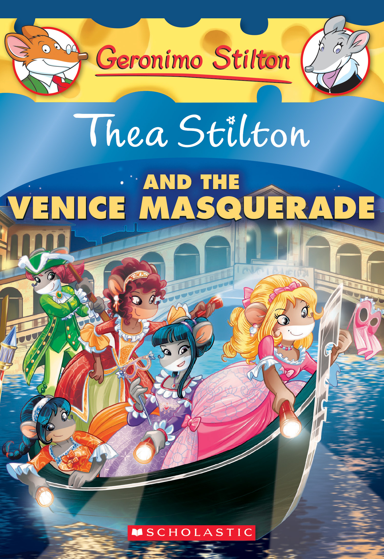 Thea Stilton and the Venice Masquerade book cover