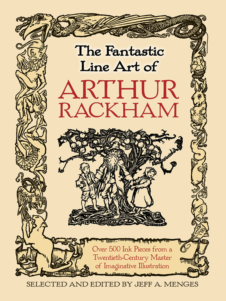 The Fantastic Line Art of Arthur Rackham book cover