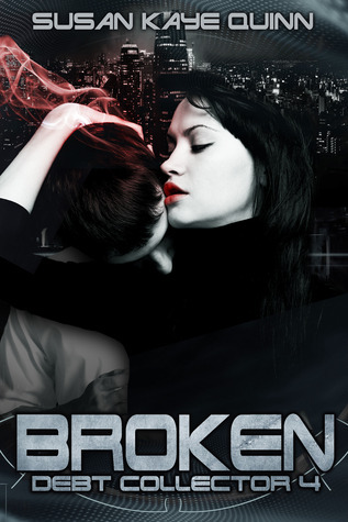 Broken book cover