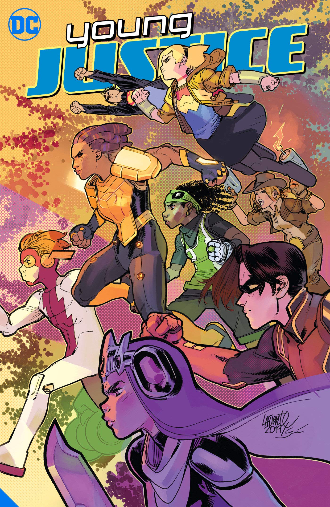 Young Justice (2019) book cover 3