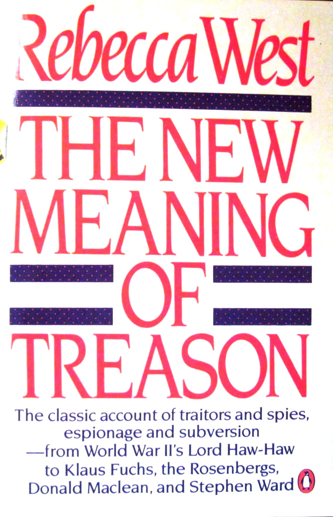 The New Meaning of Treason book cover