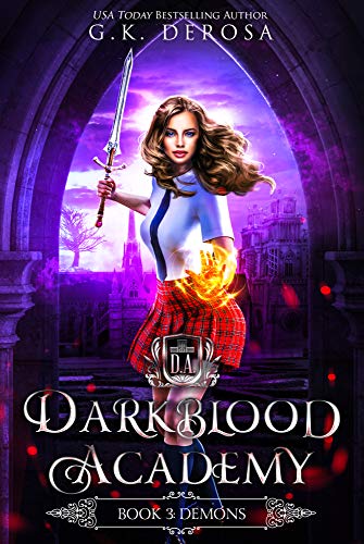 Darkblood Academy book cover 3