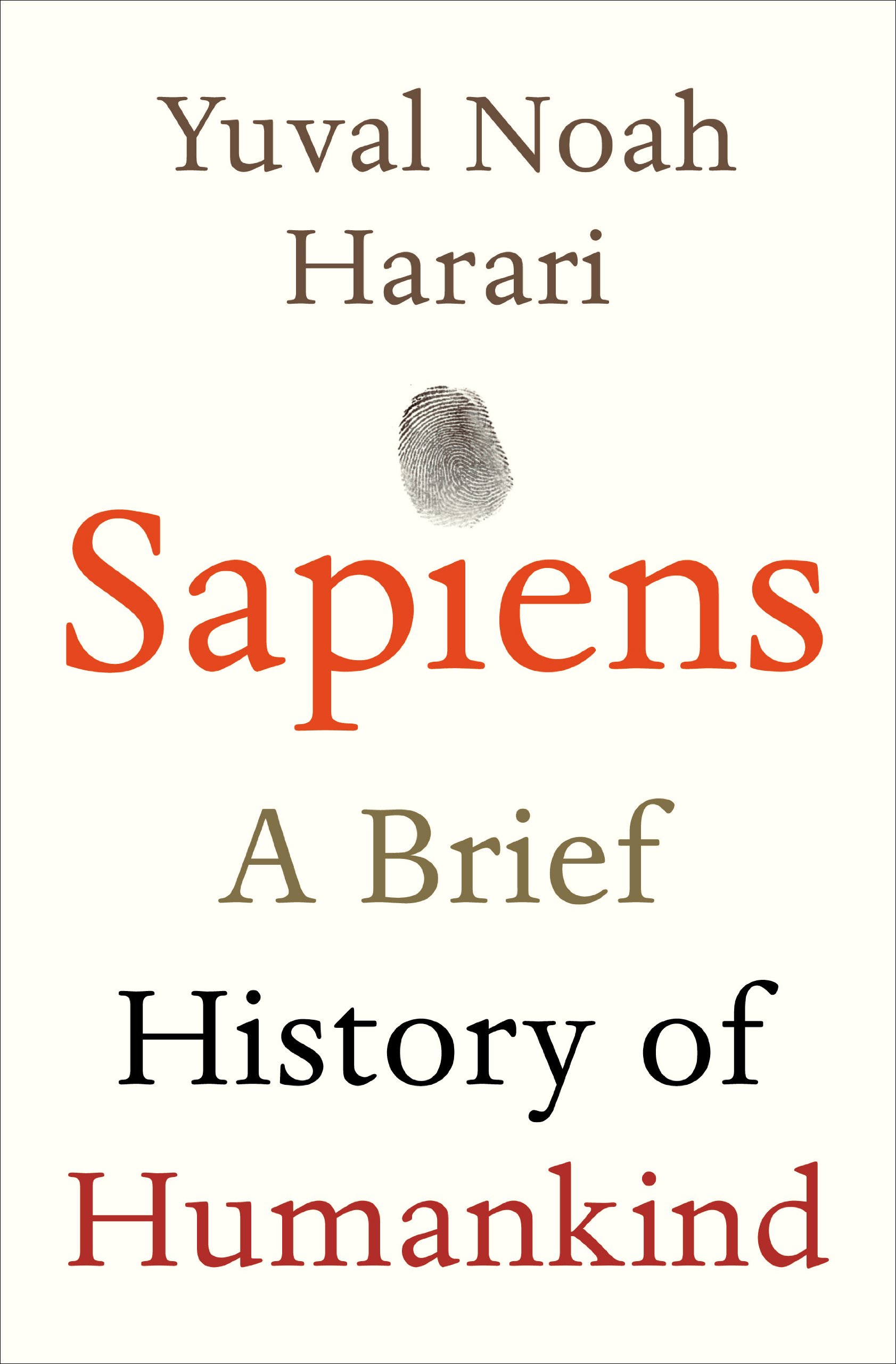 Sapiens book cover
