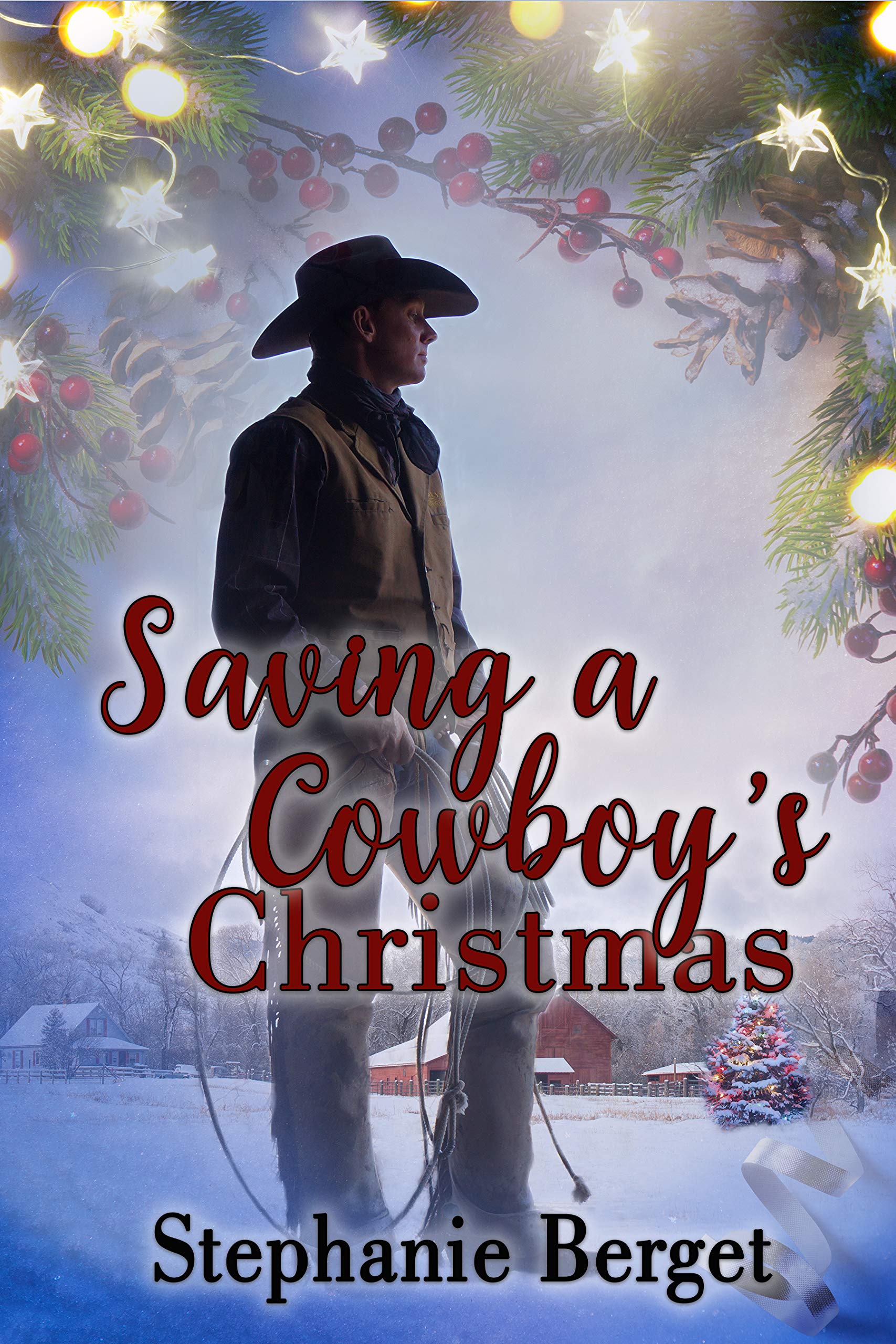 Saving A Cowboy's Christmas book cover