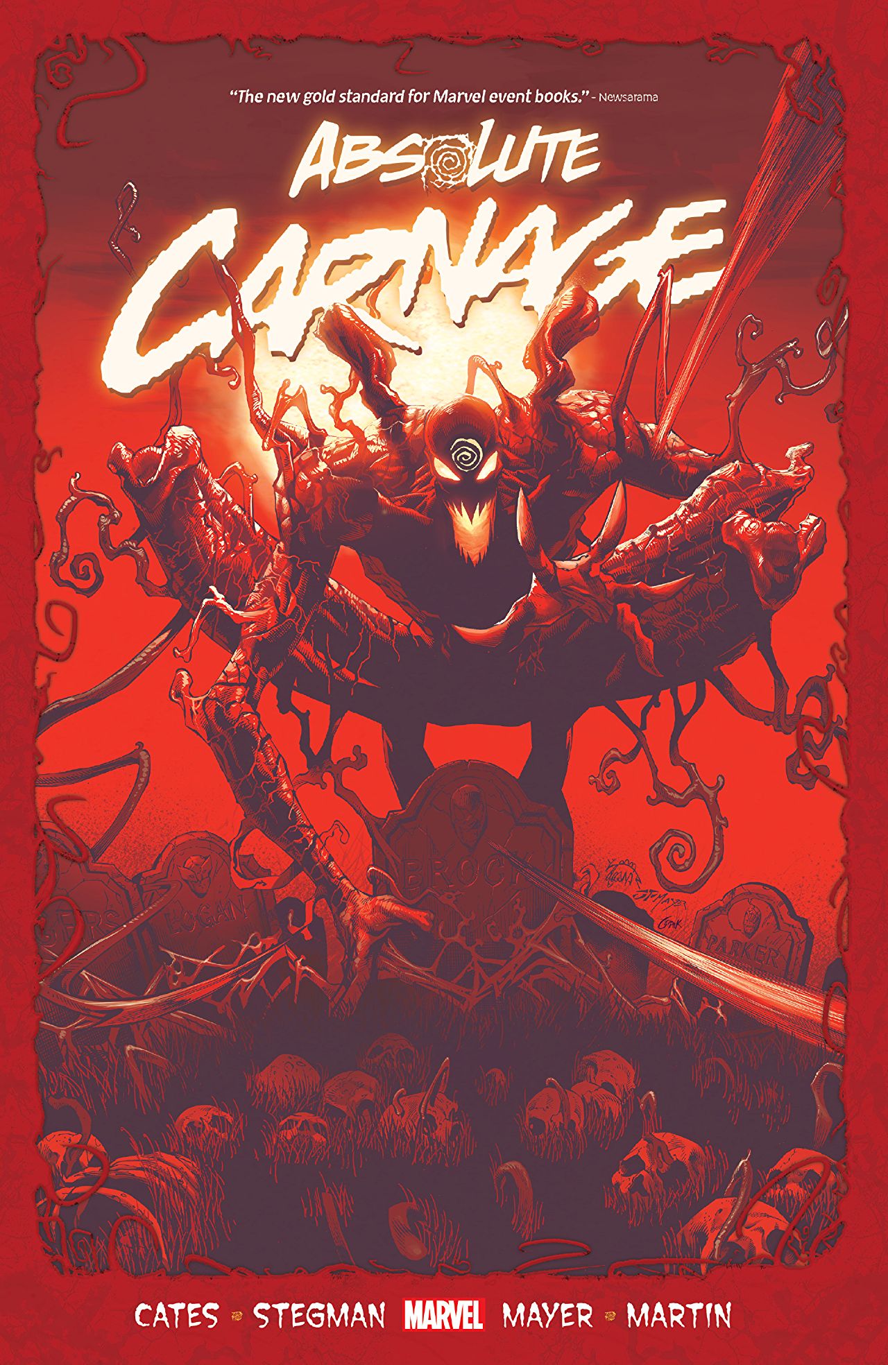 Absolute Carnage book cover 1