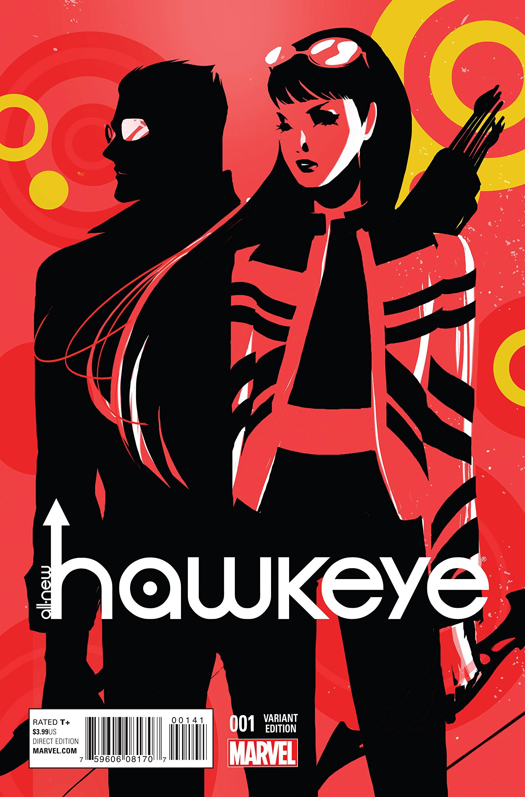 ALL NEW HAWKEYE #1 WOMAN OF MARVEL VAR book cover