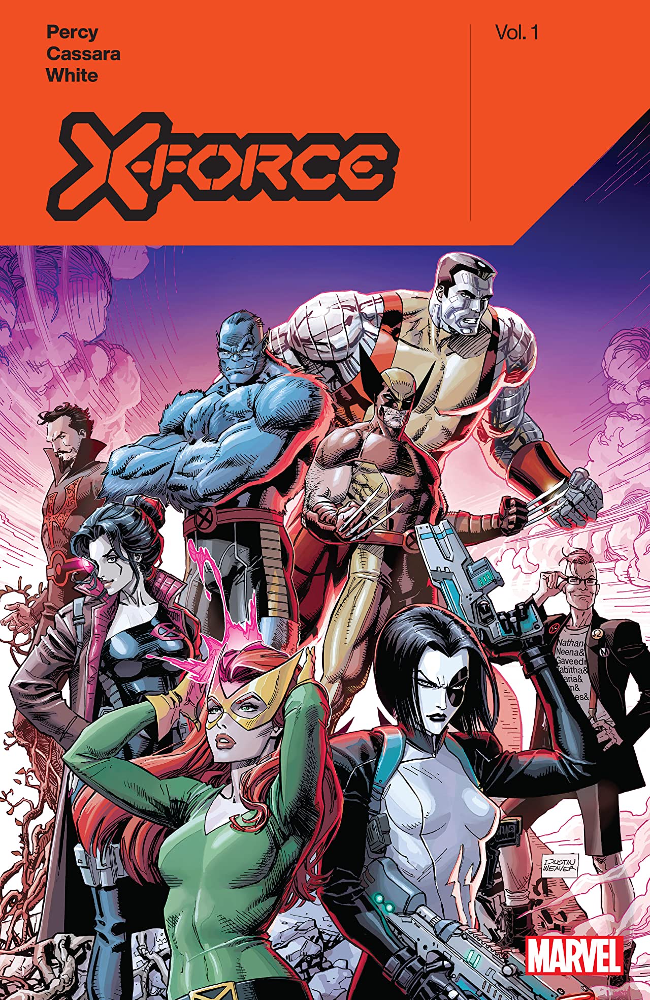 X-Force, Vol. 1 book cover