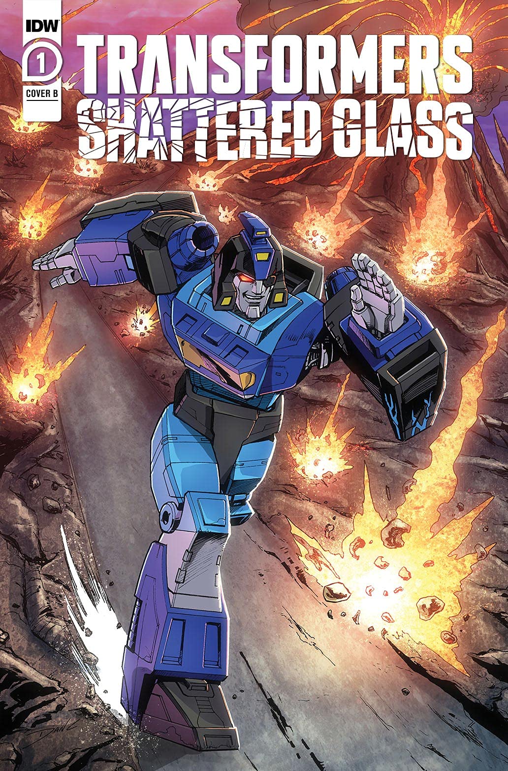 Transformers: Shattered Glass (2021) book cover 1