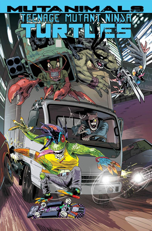 Teenage Mutant Ninja Turtles book cover