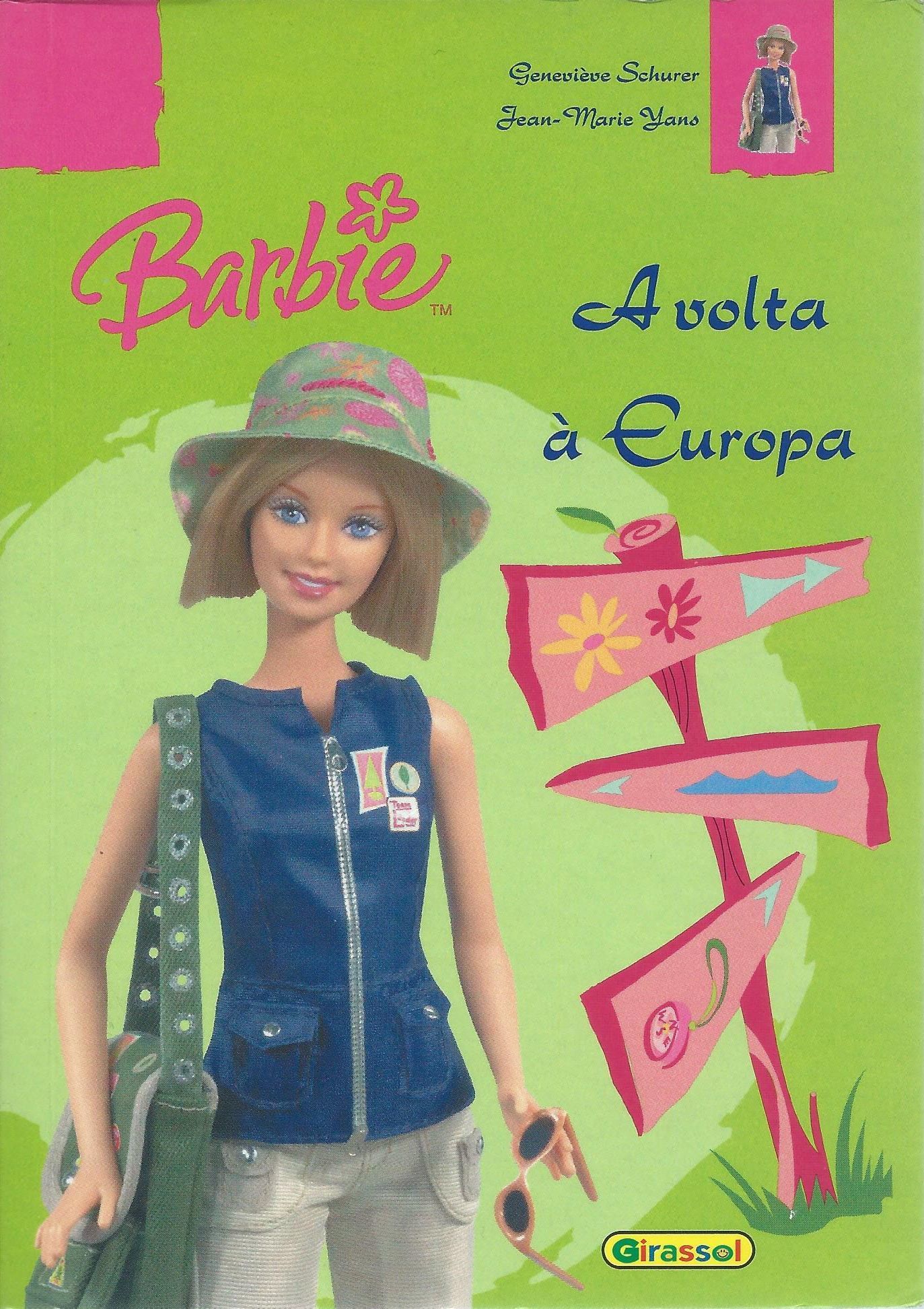 Barbie Le tour d'Europe book cover