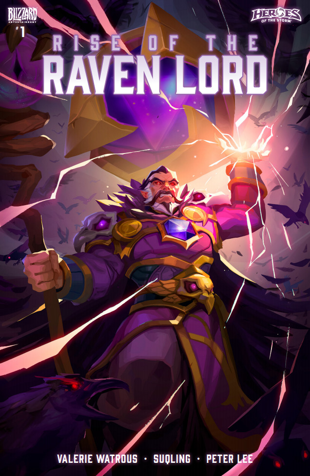 Heroes of The Storm Digital Comics book cover 1