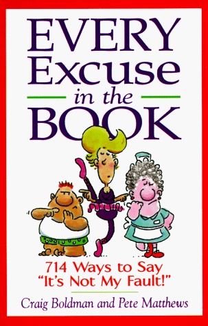 Every Excuse in the Book book cover