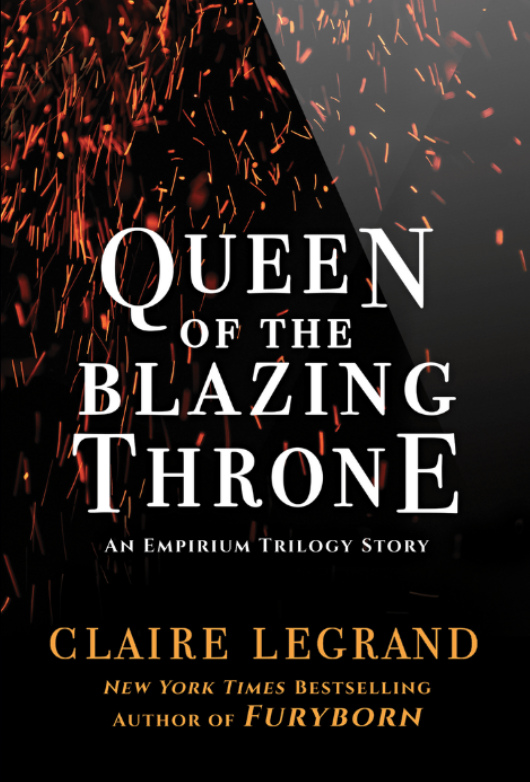 Queen of the Blazing Throne book cover