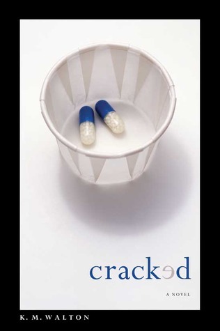 Cracked book cover