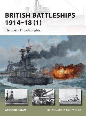 British Battleships 1914-18 book cover 1