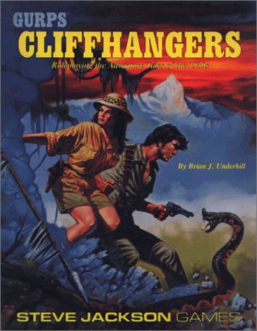 GURPS Cliffhangers book cover