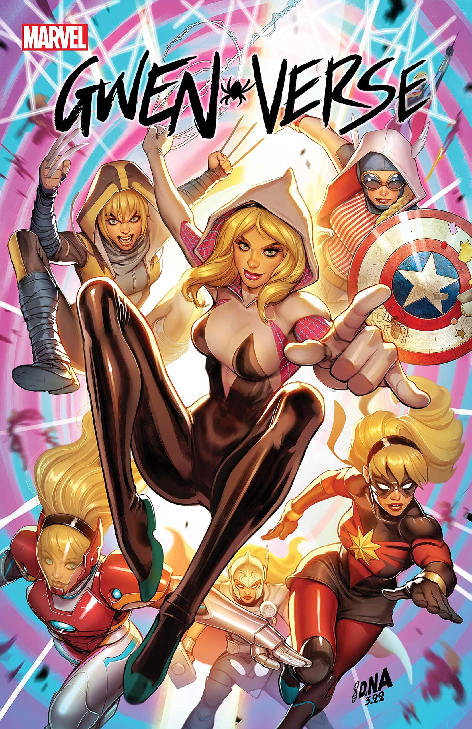 Spider-Gwen: Gwenverse book cover 3