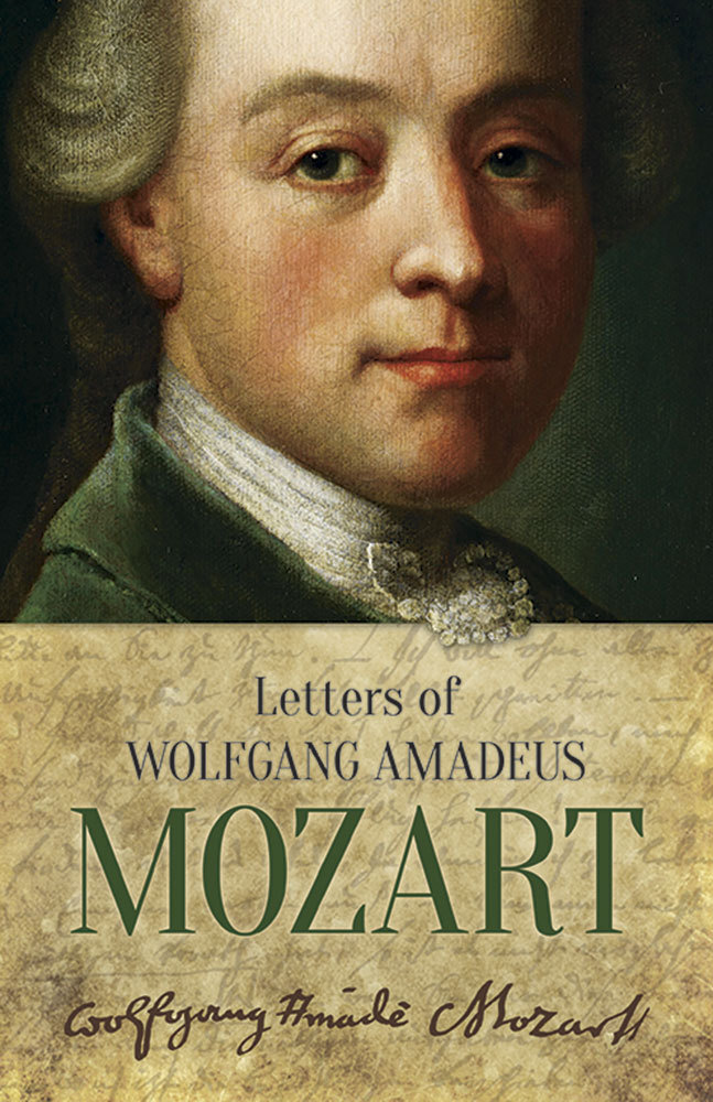 Letters of Wolfgang Amadeus Mozart book cover