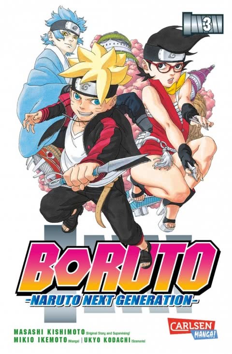 Boruto: Naruto Next Generations book cover 3