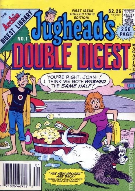 Jughead Double Digest book cover 1