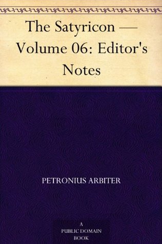 The Satyricon book cover