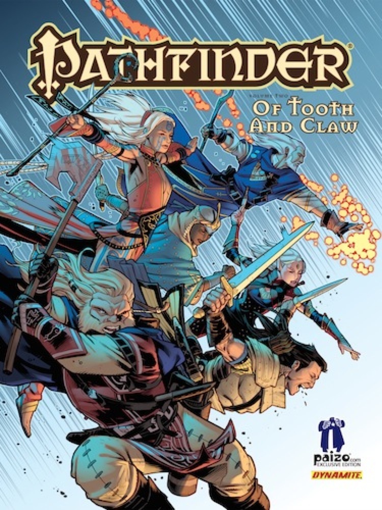 Pathfinder Comic Anthologies book cover 2
