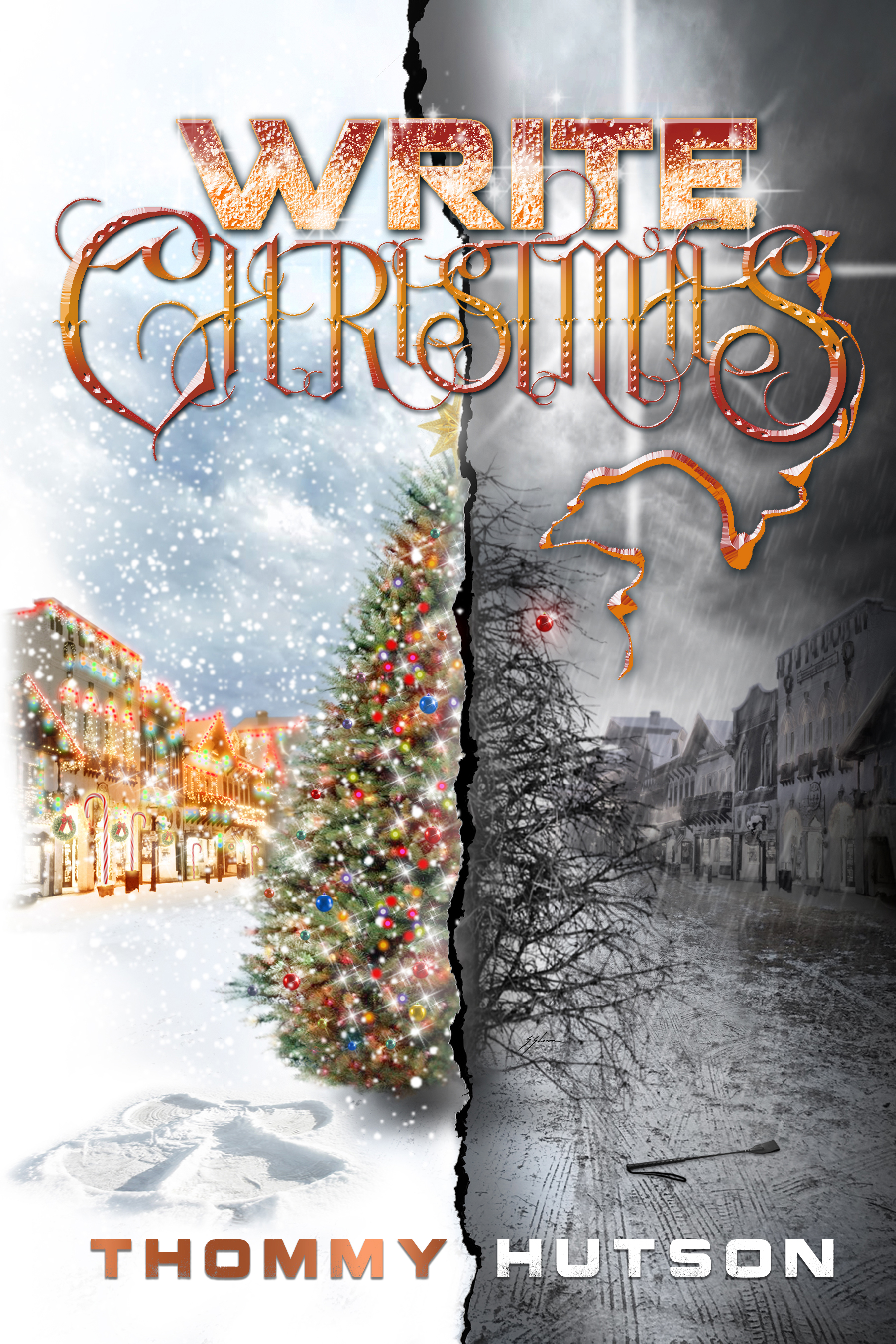 Write Christmas book cover