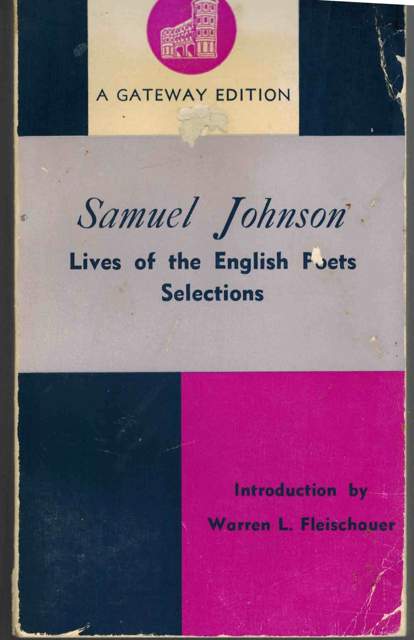 Lives of the English Poets, Selections book cover