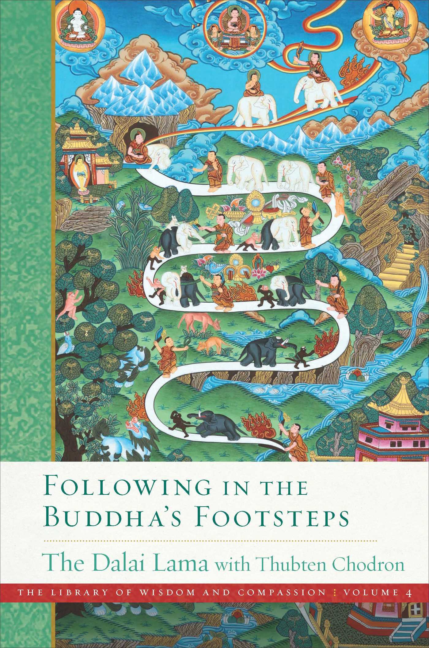 Following in the Buddha's Footsteps (4) book cover