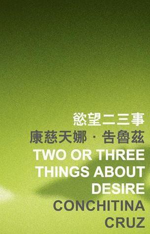 Two or Three Things About Desire book cover