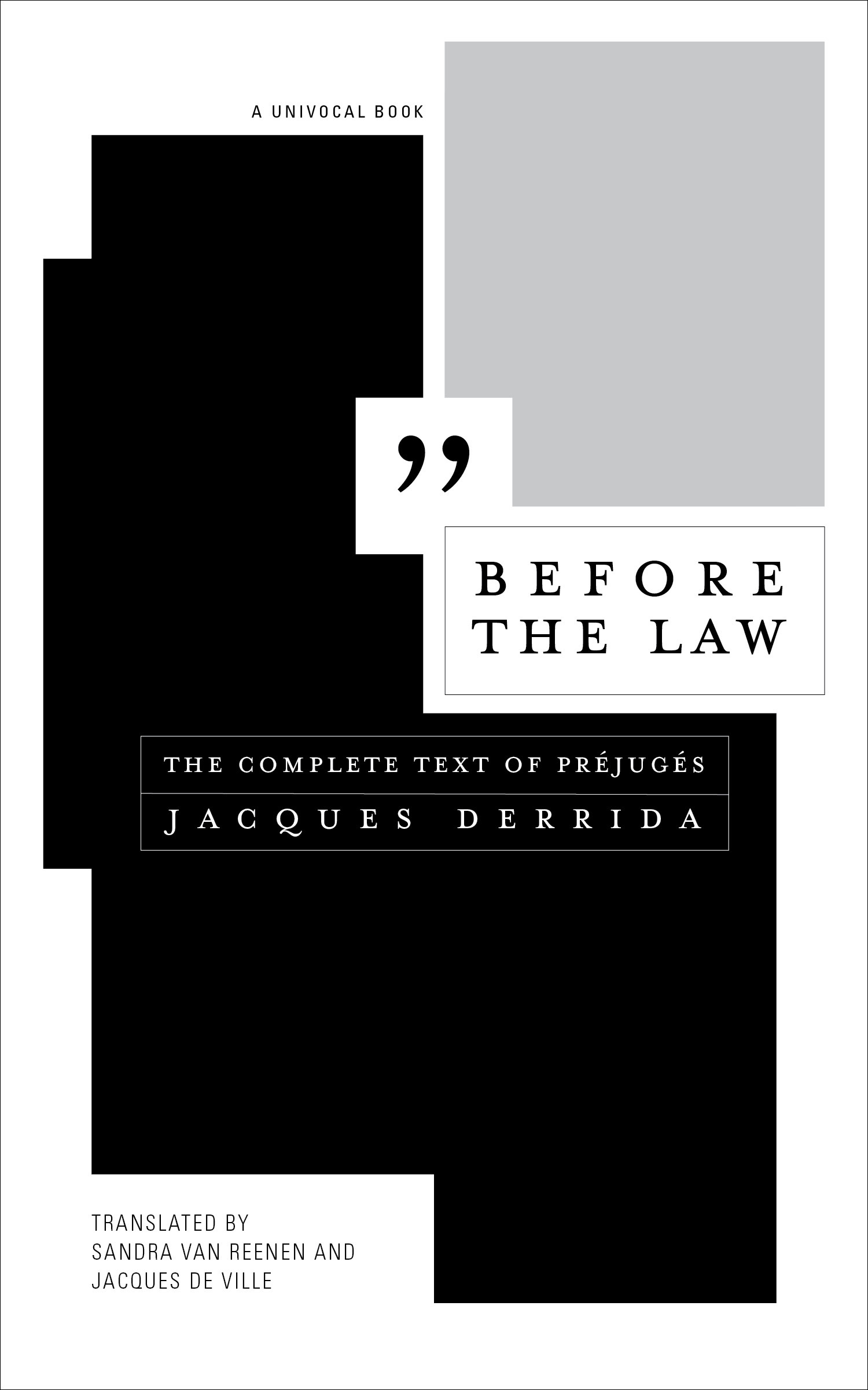 Before the Law book cover