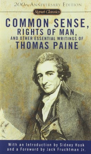 Common Sense, The Rights of Man and Other Essential Writings of Thomas Paine by Paine, Thomas [Signet Classics,2003] book cover